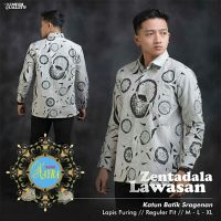 KEMEJA Zentadala Area Long batik Shirt