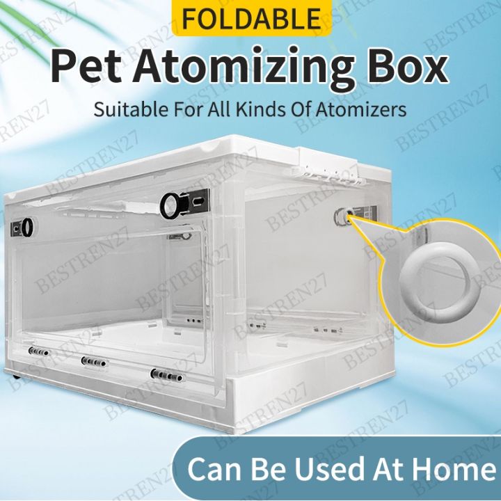 กล่องออกซิเจนสัตว์เลี้ยง-กล่องออกซิเจน-แบบพับได้-ระบายอากาศได้ดี-ดูดซับออกซิเดชั่น-สําหรับสัตว์เลี้ยง-สุนัข-แมว