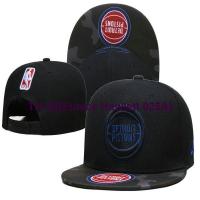 ♂◘ Eunice Hewlett 025A Detroit pistons basketball hat man baseball cap export flat hat young hip-hop rap flat brim hat