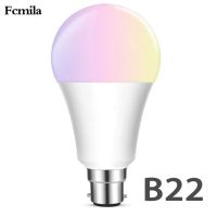 【✱2023 HOT✱】 fa9669558 Fcmila หลอดไฟ Led 10W E26ไฟ Led กลม B22 E27ควบคุม App Wifi หลอดไฟอัจฉริยะหลอดไฟ Led Led เปลี่ยนหลากสี