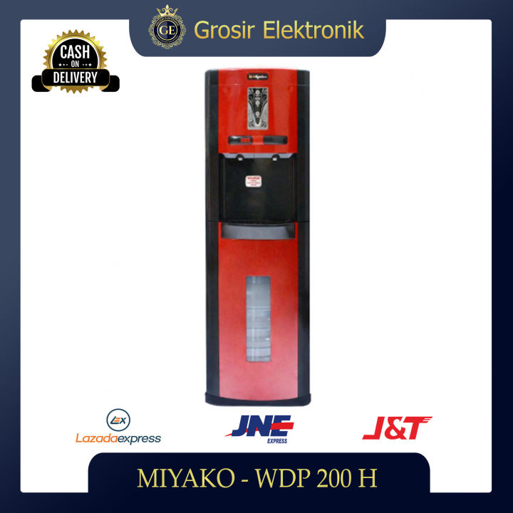 Dispenser Air Miyako Wdp200h Wdp 200 H Galon Bawah Hot And Normal Garansi Lazada Indonesia 3151