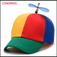 CONGMING ผู้ใหญ่ ตลก แมลงปอไม้ไผ่ หมวก Snapback หมวกเบสบอล หมวกพ่อผจญภัย หมวกกันแดด