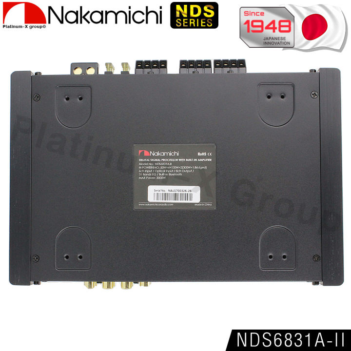 nakamichi-dsp-amplifier-nds6831a-ii-31band-bluetooth-optical-usb-input6-ch-output6-ch-hi-res-amp-power-เครื่องเสียงรถยนต์-แอมป์ขยายเสียง-digital