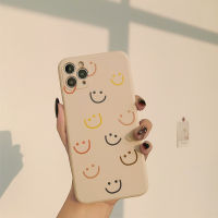 INS Cute Cartoon Smiley Korean Phone Case For iPhone 12 11 Pro Max X Xs Max Xr 7 8 Puls SE  Cases Soft Silicone Cover