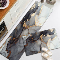 【cw】Black Ink Painting Abstract Kitchen Floor Car Rug Long Non-slip Washable Bath Floor Mat Doormat For Entrance Door Nordic ！