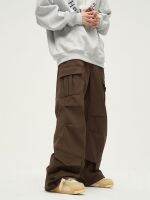 【CC】❃✺❧  2023 style senior sense cargo pants mens ins China-Chic casual high street trousers lovers calca men