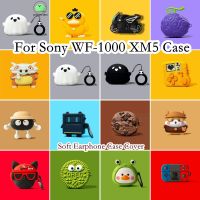 READY STOCK!  For Sony WF-1000 XM5 Case Trendy cartoon series for Sony WF-1000 XM5 Casing Soft Earphone Case Cover