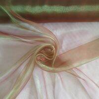 【DT】hot！ 3/5/10yard Sheer Organza Voile Fabric Coloured Tulle for Wedding Curtain