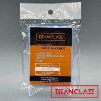 TitanClazz TCG Fit Inner Soft Sleeves (Japanese Size)