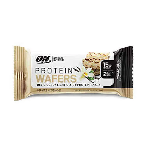 [PREORDER] Optimum Nutrition High Protein Wafer Bars, Low Sugar, Low Fat, Low Carb Dessert