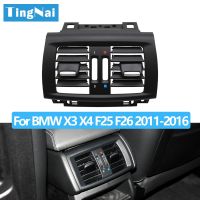 LHD RHD Car Rear AC Fresh Air Conditioning  Vent Grille Cover Outlet Panel Replacement For BMW X3 X4 F25 F26 2011-2016