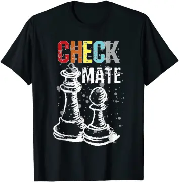 Retro Chess - Chess Board' Unisex Poly Cotton T-Shirt