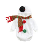 Ma&amp;Baby 3-24M Christmas Newborn Infant Baby Girl Boy Snowman Romper Warm Long Sleeve Jumpsuit Xmas Party Clothes costumes d95.