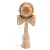 1PC 6CM Wooden Kendama Funny Splicing Skill Creative Kendama Skill Ball For Yard Stadium Home Park Sword Ball