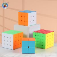 SENGSO Speed Cube 2x2 3x3 4x4 5x5 TANK Series Stickerless Magic Cubo Rubick Profession Puzzle High Quality Kids Fidget Toys Brain Teasers