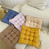 ✺☼ Korean Style Ins Student Dormitory Cushion Comfortable Dining Chair Cushion Office Casual Solid Color Cushion