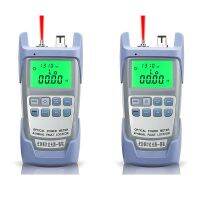 2X AUA-9A All-IN-ONE Optical Power Meter with Visual Fault Locator Optical Fiber Tester 5KM 10Km 20KM 30Km VFL10 MW