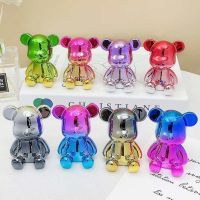 Creative Cute Desktop Bear Statues and Sculptures Nordic Home Living Room Decoration Desk Accessories Figurines for Interior