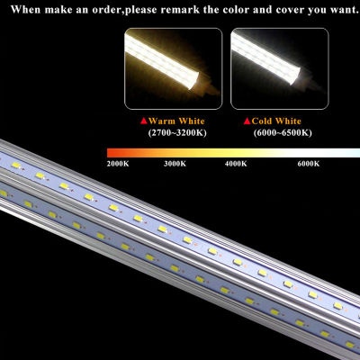 1 PCS V-Shape Integrated LED Tube Lamp 20W T8 570mm 2FT LED Bulbs 96LEDs Super Bright Led Fluorescent Light bombillas led 2000lm