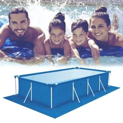 ►✗ Multi-Size Pool Ground Mat Swimming Pool Ground Cloth Rectangular Floor Protect Pool Inflatable Swimming Pool Protector Mat
