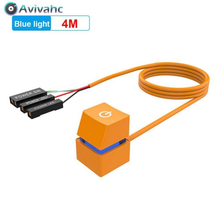 Desktop Computer Power Button Switch 2/4M PC Power Switch Button