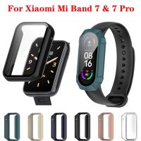 LASGO 2in1 ฟิล์มกระจกนิรภัยกันรอยหน้าจอ แบบเต็มจอ สําหรับ Xiaomi Mi Band 7 7 Pro Xiomi Miband 7pro