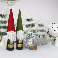 RET Christmas Wine Bottle Cover Creative Gnome Faceless Doll Bottle Topper Cover Xmas Party Decoration New