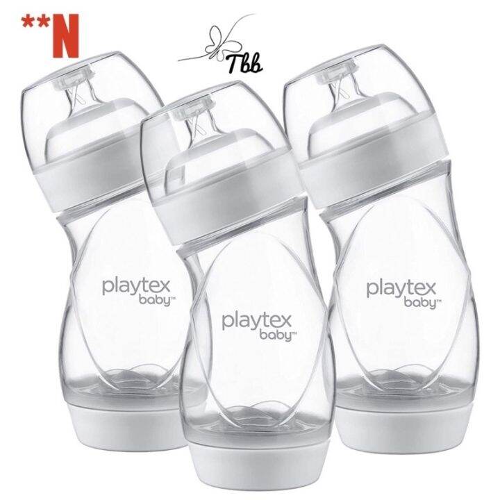 【COD】ljgd179314 NEW Playtex Baby Ventaire Bottle Helps Prevent Colic