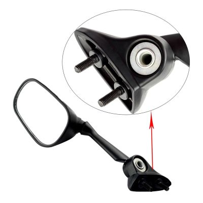 “：{}” Motorcycle Rear Side View Mirrors Rearview Mirror Back Convex Mirror For Yamaha YZF-R1 YZFR1 2009 2010 2011 2012 2013 2014