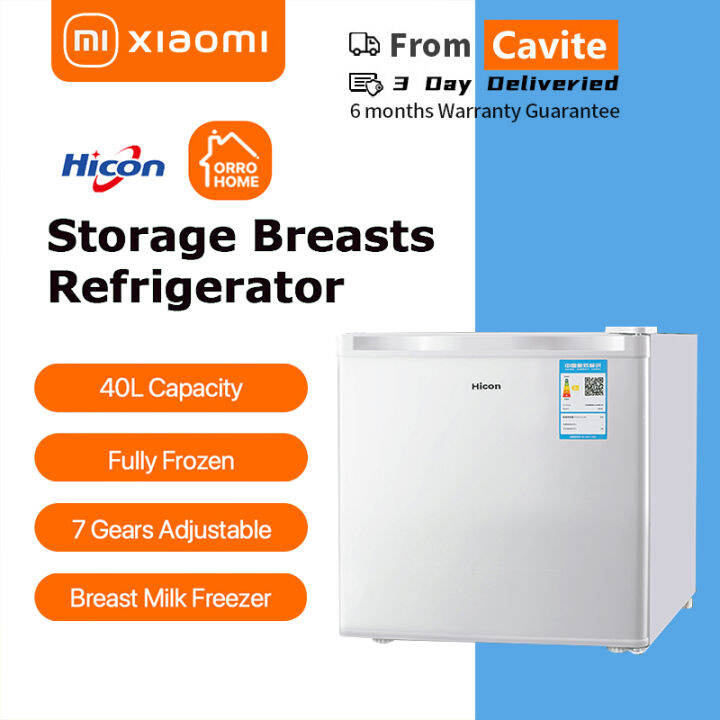 Hicon Household Mini Refrigerator Breast Milk Freezer Fully Frozen