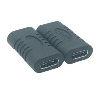 Adaptor konektor ekstensi USB-C USB 3.1 Tipe C betina Ke betina untuk konverter Laptop untuk ponsel Tablet