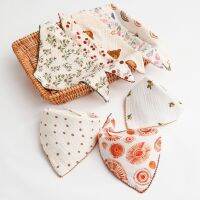 【DT】hot！ Baby Cotton Bibs Soft Burp Saliva Apron Bandana Scarf for Boys Feeding Drool Bib Korean