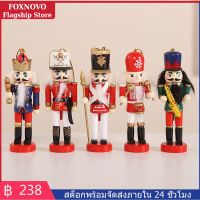 FOXNOVO หุ่นการ์ตูนรูปทหารตุ๊กตาทหารวอลนัท5ชิ้น12ซม.