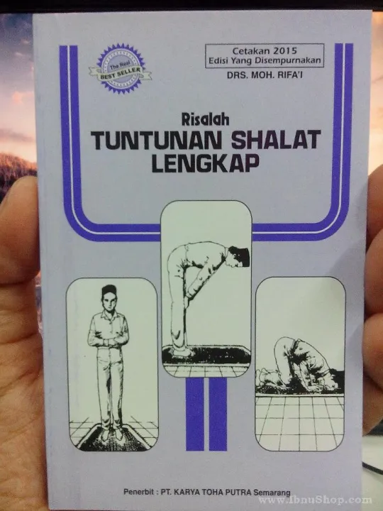 RISALAH TUNTUNAN SHALAT LENGKAP Panduan Solat Sholat Salat Toha Putra ...