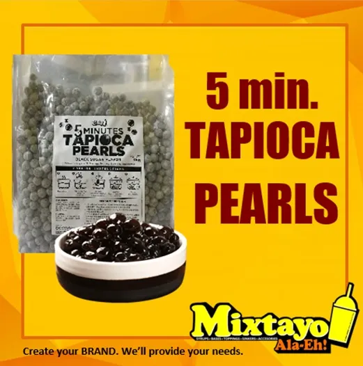 5 minute Tapioca Pear; / Milktea Pearl | Lazada PH