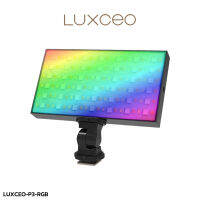 Luxceo P3 led rgb video light ไฟติดหัวกล้อง ขนาดพกพา แสง RGB 36000 สี