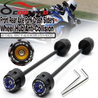 For SUZUKI GSX-R 600/750 GSXR600/750 GSXR 600 2008-2010 Motorcycle Circle Front Rear Axle Fork Crash Sliders Wheel Protector