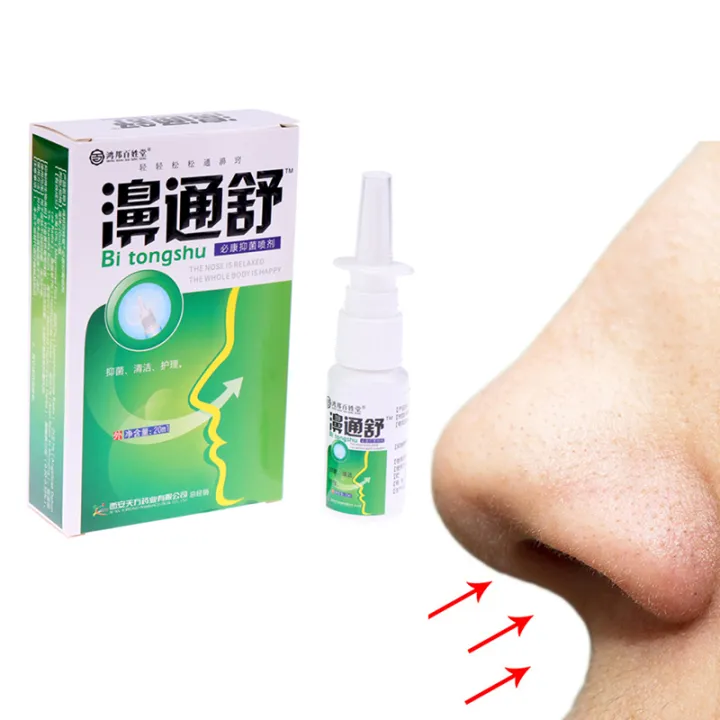 Nifle Chinese Medical Herb Nasal Sprays Rhinitis Sinusitis Spray Treatment Nose Care