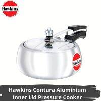 Hawkins Contura Hard Anodised Aluminium Pressure Cooker, 1.5 Liters, Black