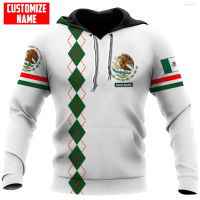 New Personalized Mexican Name Argyle 3d Full Print Fashion Mens Hoodie Unisex Casual Zipper Hoodie Sudadera Hombre Mt-138 popular