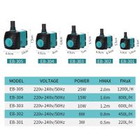 น้ำพุปั๊มกรองปลาน้ำพุปั๊มน้ำ110V-240V 3 6 10 15 25 35 50 60W เงียบเป็นพิเศษบ่อน้ำอะควาเรี่ยม