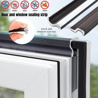 6M-1M Casement Window Seal Tape Self-adhesive Soundproof Foam Door Gap Filler Strip Weather Stripping Noise Reductian Artifact Decorative Door Stops