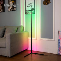 Modern RGBW Floor Lamps Floor Lights Interior Atmosphere Lamp Colourful Bedroom Living Room Decoration Lighting Standing Lamp