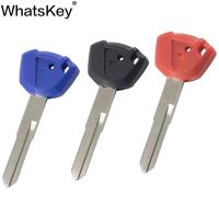 Whatskey กุญแจใบมีดรถจักรยานยนต์5ชิ้น/ล็อตสำหรับ Kawasaki Ninja ZX6R ZX10R ZZR400 Z750 Z800 Z1000 ER6N ER6R ER6F