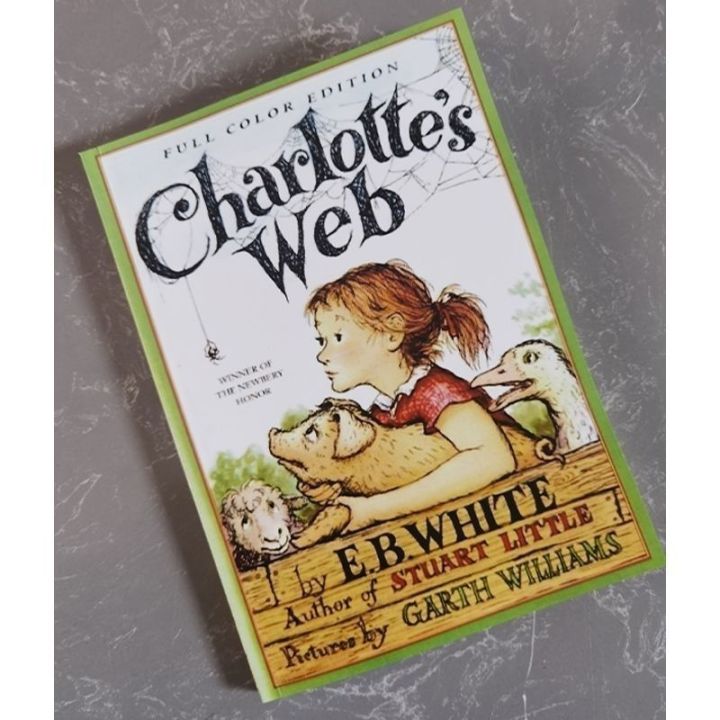 charlotte-s-เว็บฤดูร้อนการอ่านนิยายภาษาอังกฤษชุดกระดาษส่วนลด