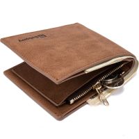 Baborry New small wallets men wallets short mens wallet pu guarantee purse for male coin purse rifd wallet cartera hombre