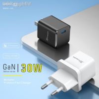 Hjghfhf GaN 30W ประเภทชาร์จ C ปลั๊ก EU/US ที่ชาร์จเร็วผนังสำหรับ iPhone 14