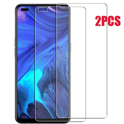 ❇✐☂ 2PCS FOR OPPO Reno4 Lite 4G 5G Reno 4 4Lite High HD Tempered Glass Protective CPH2113 CPH2091 CPH2125 Screen Protector Film