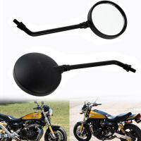 Motorcycle Round Side Rear Side View Mirrors Mirror For Kawasaki KZ1000-E2 Shaft 1980 KZ900-A4 KZ1000-A1 1977 KZ1000-A2/A2A 78