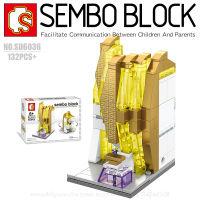 บล็อกตัวต่อร้านค้า SEMBO BLOCK SD6036 จำนวน 132 ชิ้น